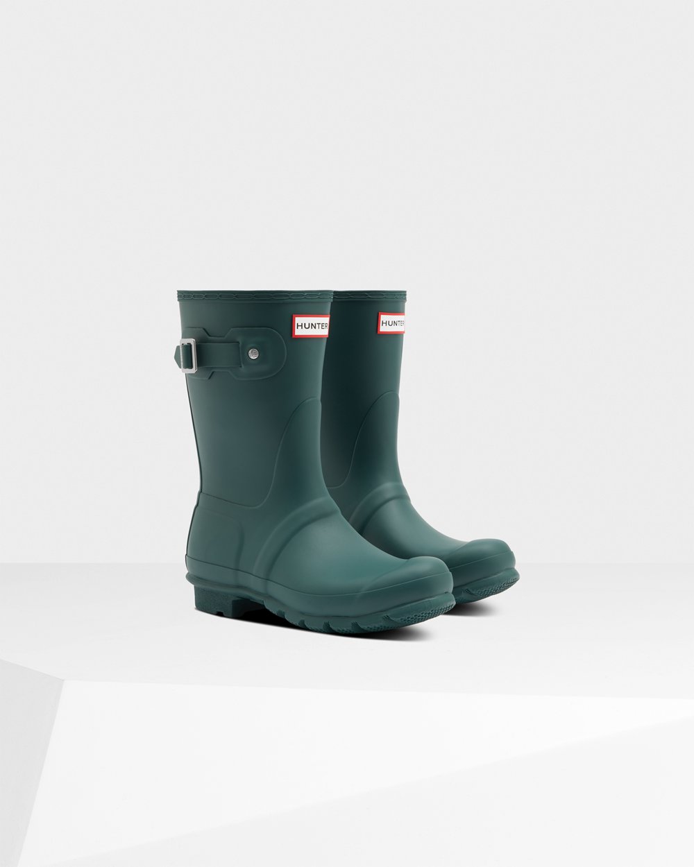 Botas De Cortas Original Hunter Mujer - Verdes - 087916WIJ